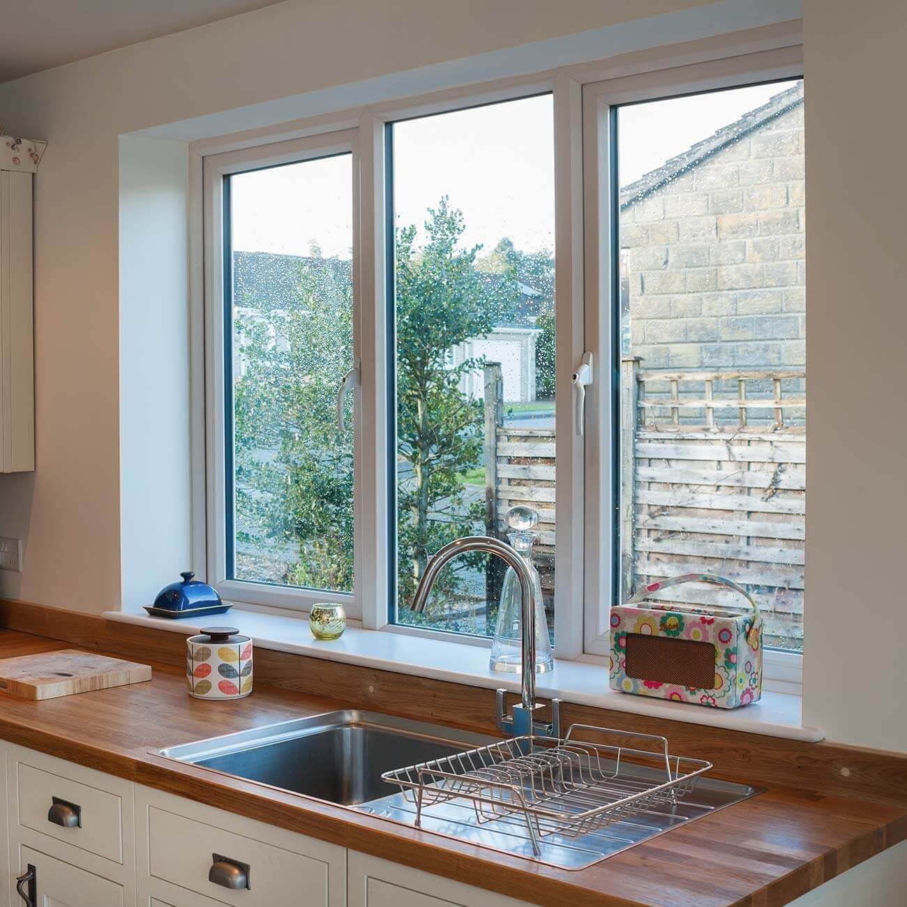 St Austell Bay Plastics - White UPVC window